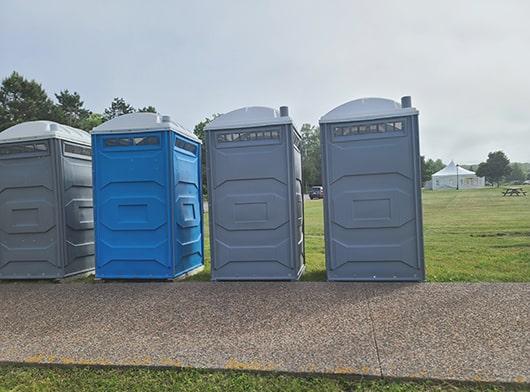 our team regularly cleans and maintains the special event restrooms during the duration of your event to ensure they're always in pristine condition